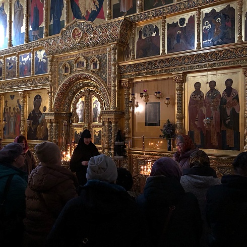 Паломническая поездка в Спасо-Елеазаровский женский монастырь состоялась 26 марта