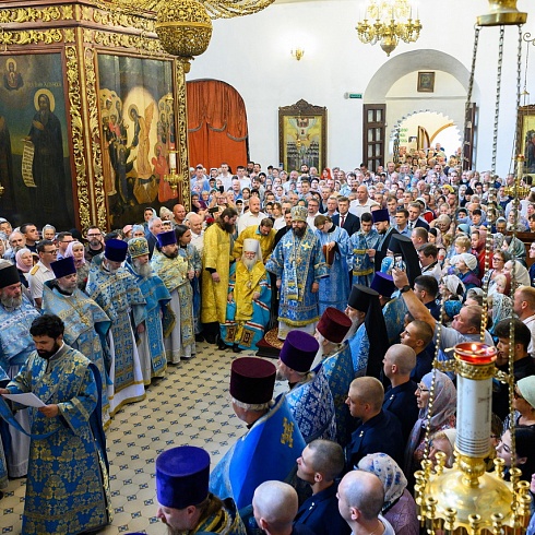 В Псковскую епархию прибыла чудотворная Казанская икона Божией Матери