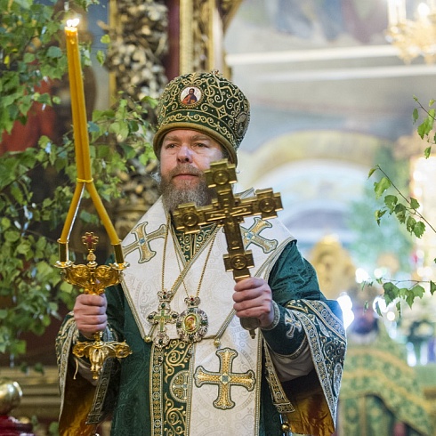 Праздник Святой Троицы отметили в Пскове. ФОТО