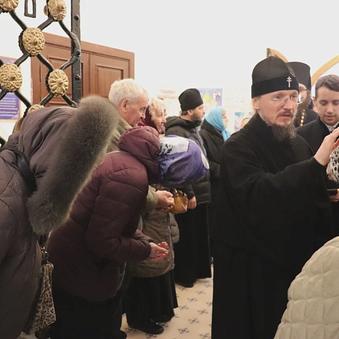 Высокопреосвященнейший Вениамин, митрополит Минский и Заславский посетил Троицкий собор Псковского кремля