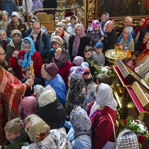 День памяти благоверного князя Всеволода-Гавриила Псковского молитвенно отпразновали в Троицком соборе
