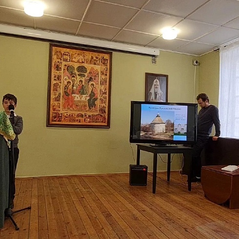  I-я детская научная конференция «Историческая среда» прошла на территории Псковского Кремля в минувшее воскресение