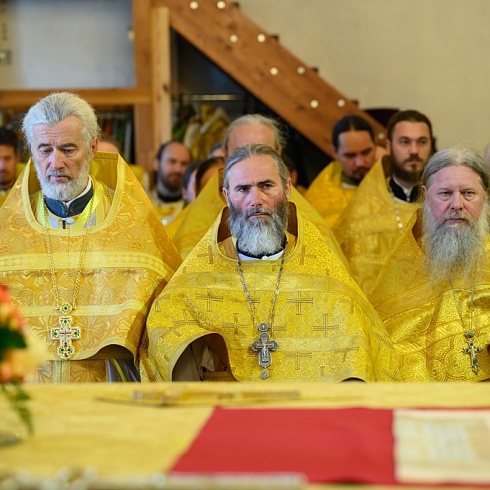 Праздничные торжества прошли в день памяти святой равноапостольной княгини Ольги в Свято-Троицком кафедральном соборе