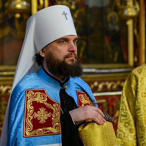 Митрополит Арсений совершил Божественную Литургию в Свято-Троицком кафедральном соборе в Прощеное воскресение