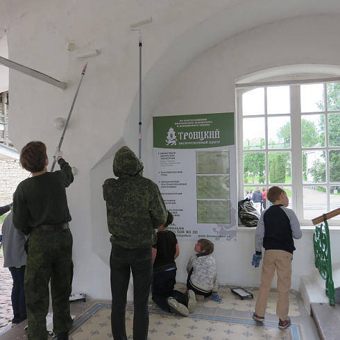 Завершение проекта «Наши древние храмы»  в Троицком соборе