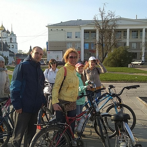 Все на велоэкскурсию по Пскову