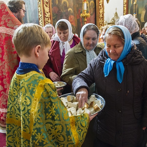 День памяти благоверного князя Всеволода-Гавриила Псковского молитвенно отпразновали в Троицком соборе