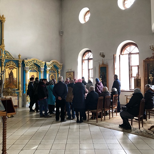 Паломническая поездка в Спасо-Елеазаровский женский монастырь состоялась 26 марта