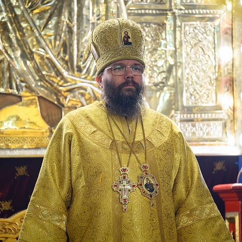 В свой день Ангела митрополит Матфей совершил Божественную Литургию в Свято-Троицком кафедральном соборе