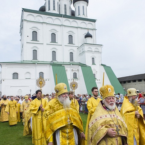 Празднование Дня святой княгини Ольги прошло в Пскове. ФОТО