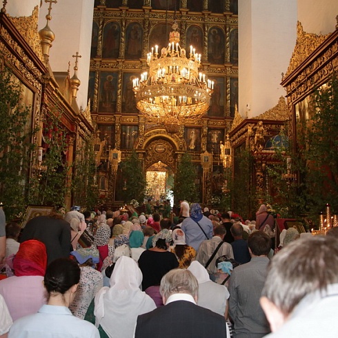 Праздник Святой Троицы отметили в Пскове. ФОТО